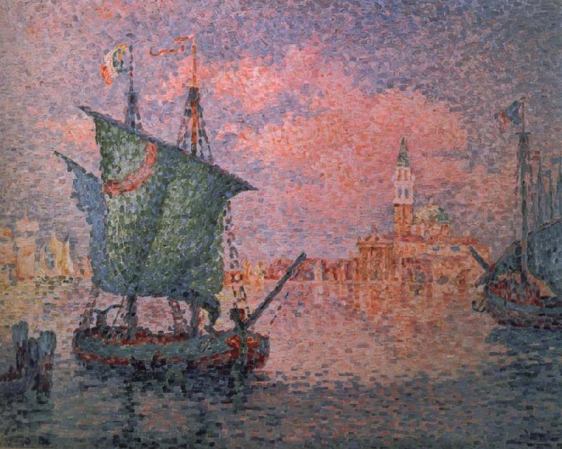 Paul Signac Venise-Le Nuage Rose oil painting image